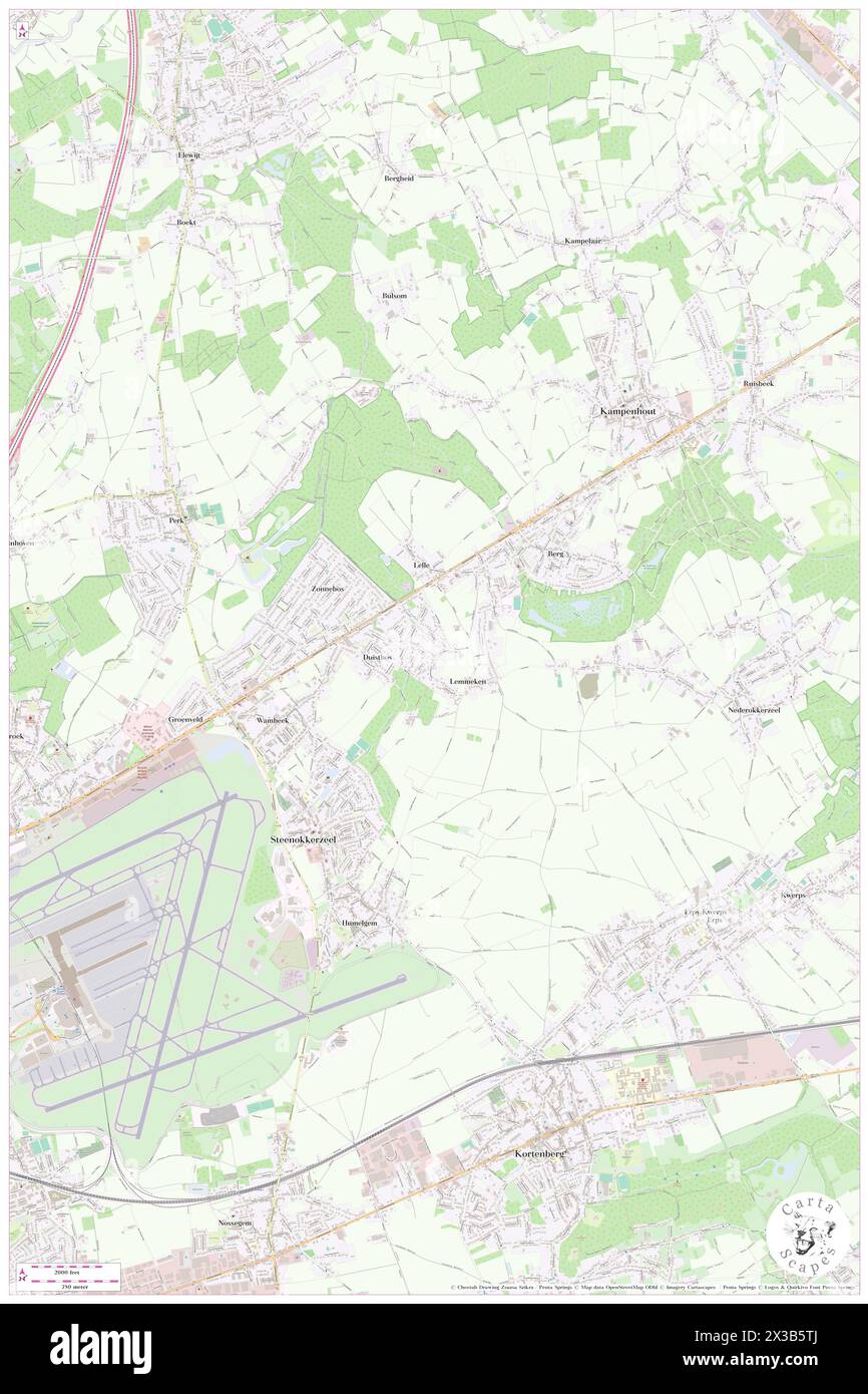 Lemmeken, Provincie Vlaams-Brabant, BE, Belgium, Flanders, N 50 55' 23'', N 4 31' 35'', map, Cartascapes Map published in 2024. Explore Cartascapes, a map revealing Earth's diverse landscapes, cultures, and ecosystems. Journey through time and space, discovering the interconnectedness of our planet's past, present, and future. Stock Photo