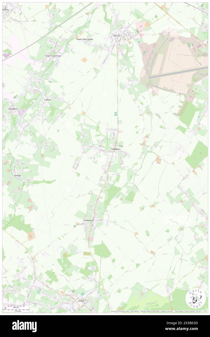 Les Ruelles, Province du Hainaut, BE, Belgium, Wallonia, N 50 32' 59'', N 3 47' 59'', map, Cartascapes Map published in 2024. Explore Cartascapes, a map revealing Earth's diverse landscapes, cultures, and ecosystems. Journey through time and space, discovering the interconnectedness of our planet's past, present, and future. Stock Photo