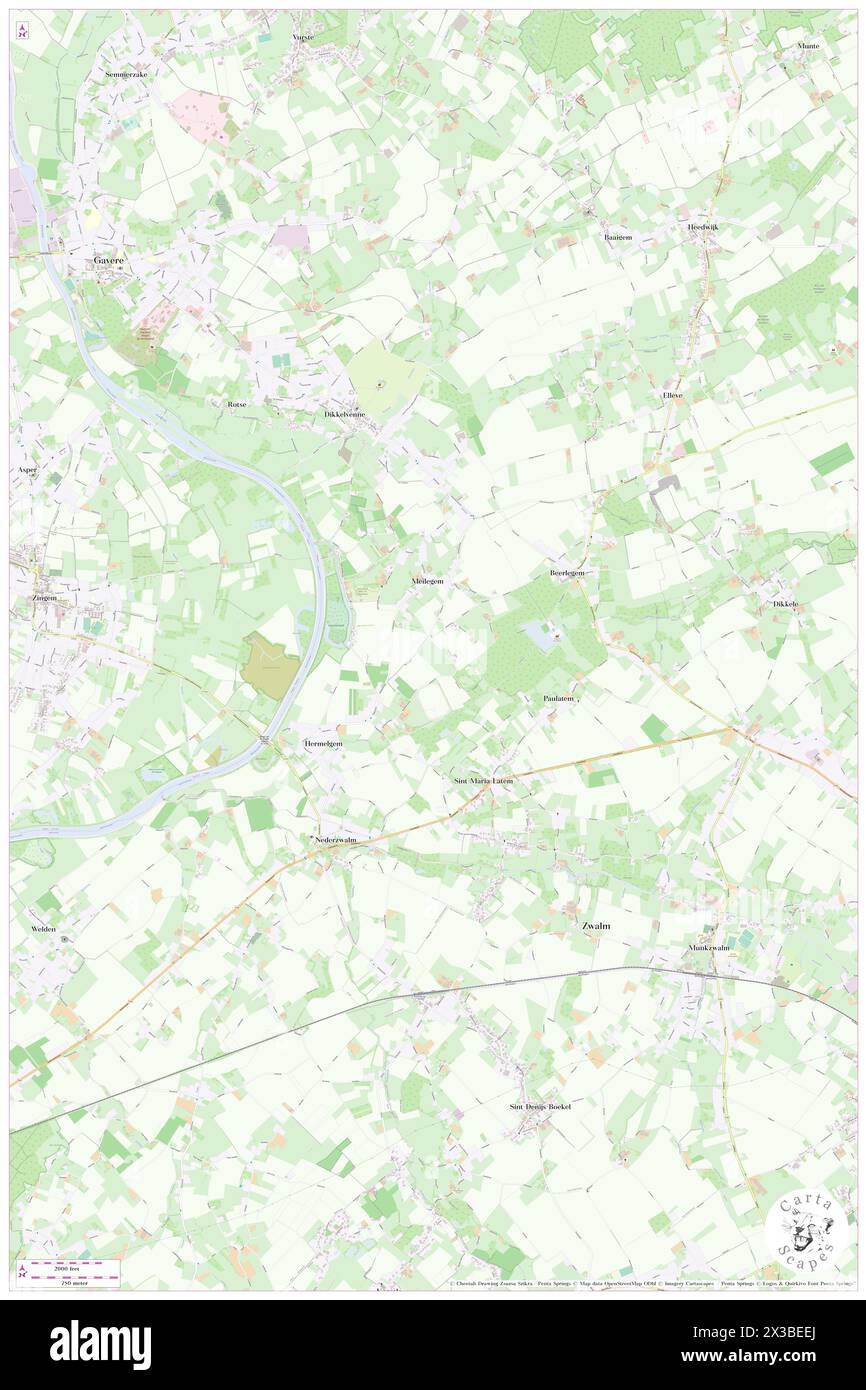 Kapellenbos, Provincie Oost-Vlaanderen, BE, Belgium, Flanders, N 50 53' 59'', N 3 42' 0'', map, Cartascapes Map published in 2024. Explore Cartascapes, a map revealing Earth's diverse landscapes, cultures, and ecosystems. Journey through time and space, discovering the interconnectedness of our planet's past, present, and future. Stock Photo