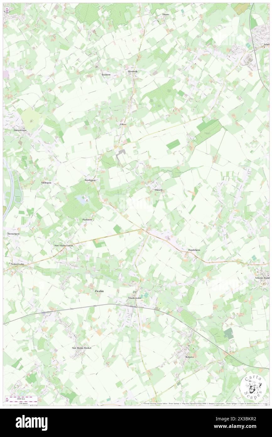 Bisschophoeve, Provincie Oost-Vlaanderen, BE, Belgium, Flanders, N 50 53' 59'', N 3 43' 59'', map, Cartascapes Map published in 2024. Explore Cartascapes, a map revealing Earth's diverse landscapes, cultures, and ecosystems. Journey through time and space, discovering the interconnectedness of our planet's past, present, and future. Stock Photo