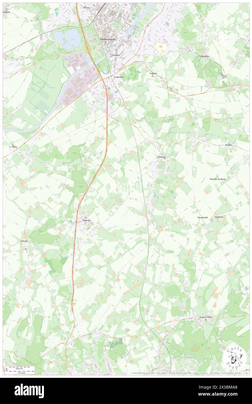 Steenbeekdries, Provincie Oost-Vlaanderen, BE, Belgium, Flanders, N 50 48' 16'', N 3 36' 41'', map, Cartascapes Map published in 2024. Explore Cartascapes, a map revealing Earth's diverse landscapes, cultures, and ecosystems. Journey through time and space, discovering the interconnectedness of our planet's past, present, and future. Stock Photo