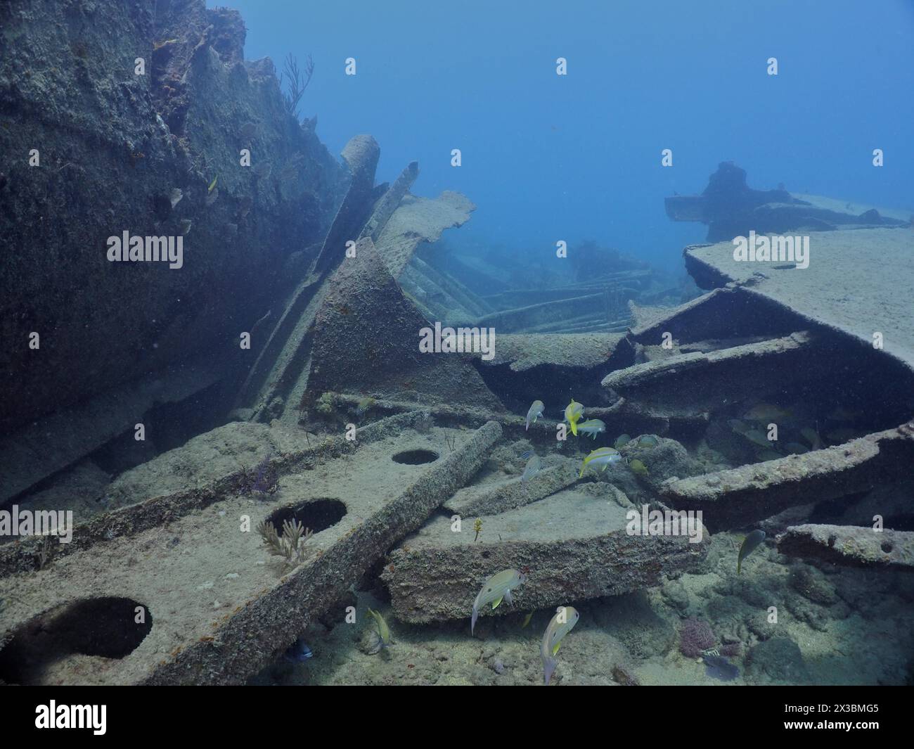 Benwood wreck site key largo hi-res stock photography and images - Alamy
