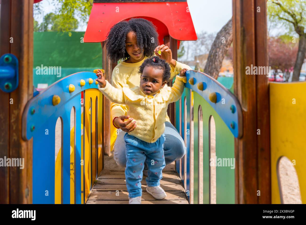 African toddler playground hi-res stock photography and images - Alamy