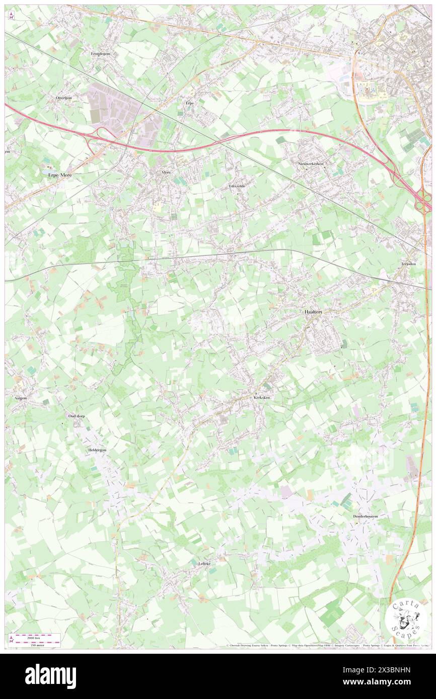 Brul, Provincie Oost-Vlaanderen, BE, Belgium, Flanders, N 50 53' 59'', N 3 58' 59'', map, Cartascapes Map published in 2024. Explore Cartascapes, a map revealing Earth's diverse landscapes, cultures, and ecosystems. Journey through time and space, discovering the interconnectedness of our planet's past, present, and future. Stock Photo