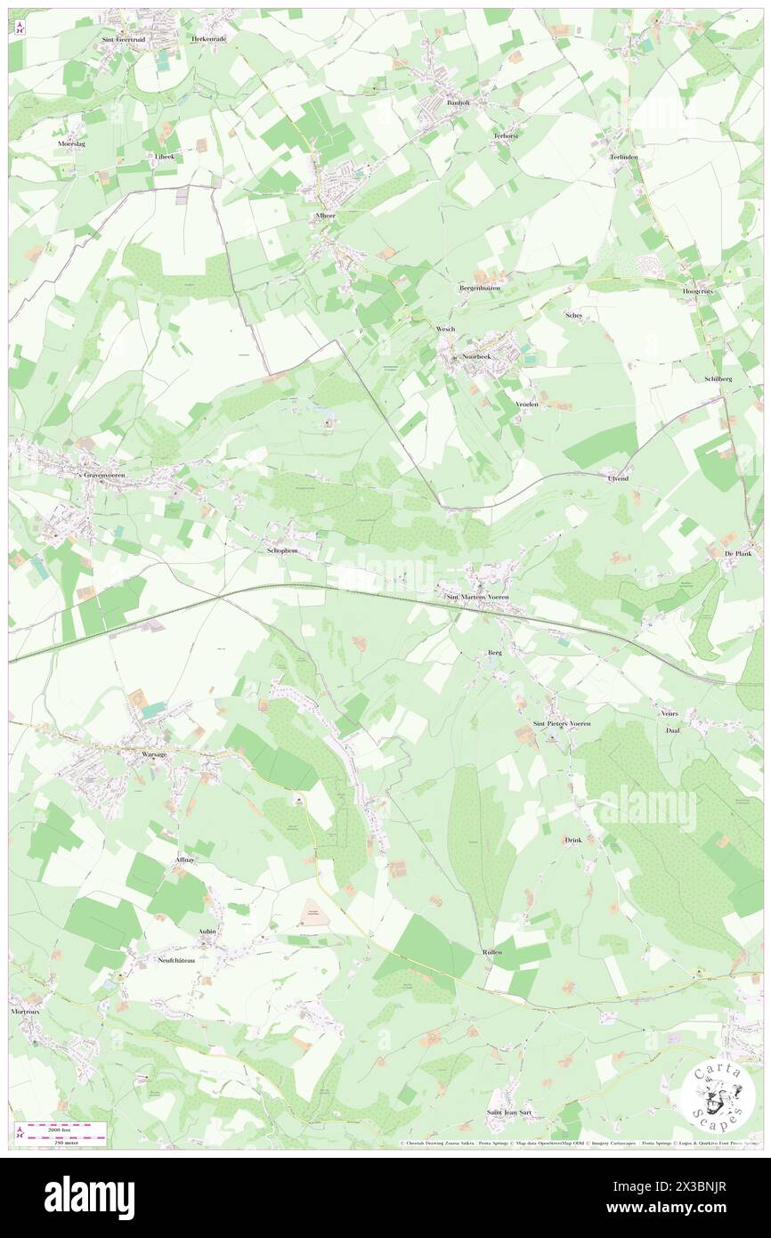Mariahof, Province de Liège, BE, Belgium, Wallonia, N 50 45' 0'', N 5 47' 59'', map, Cartascapes Map published in 2024. Explore Cartascapes, a map revealing Earth's diverse landscapes, cultures, and ecosystems. Journey through time and space, discovering the interconnectedness of our planet's past, present, and future. Stock Photo