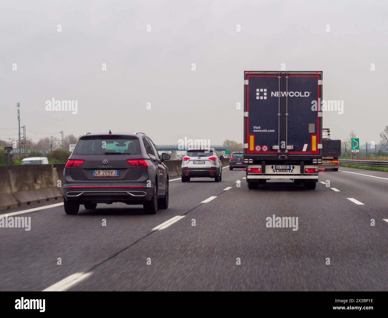 A1 highway italy hi-res stock photography and images - Alamy