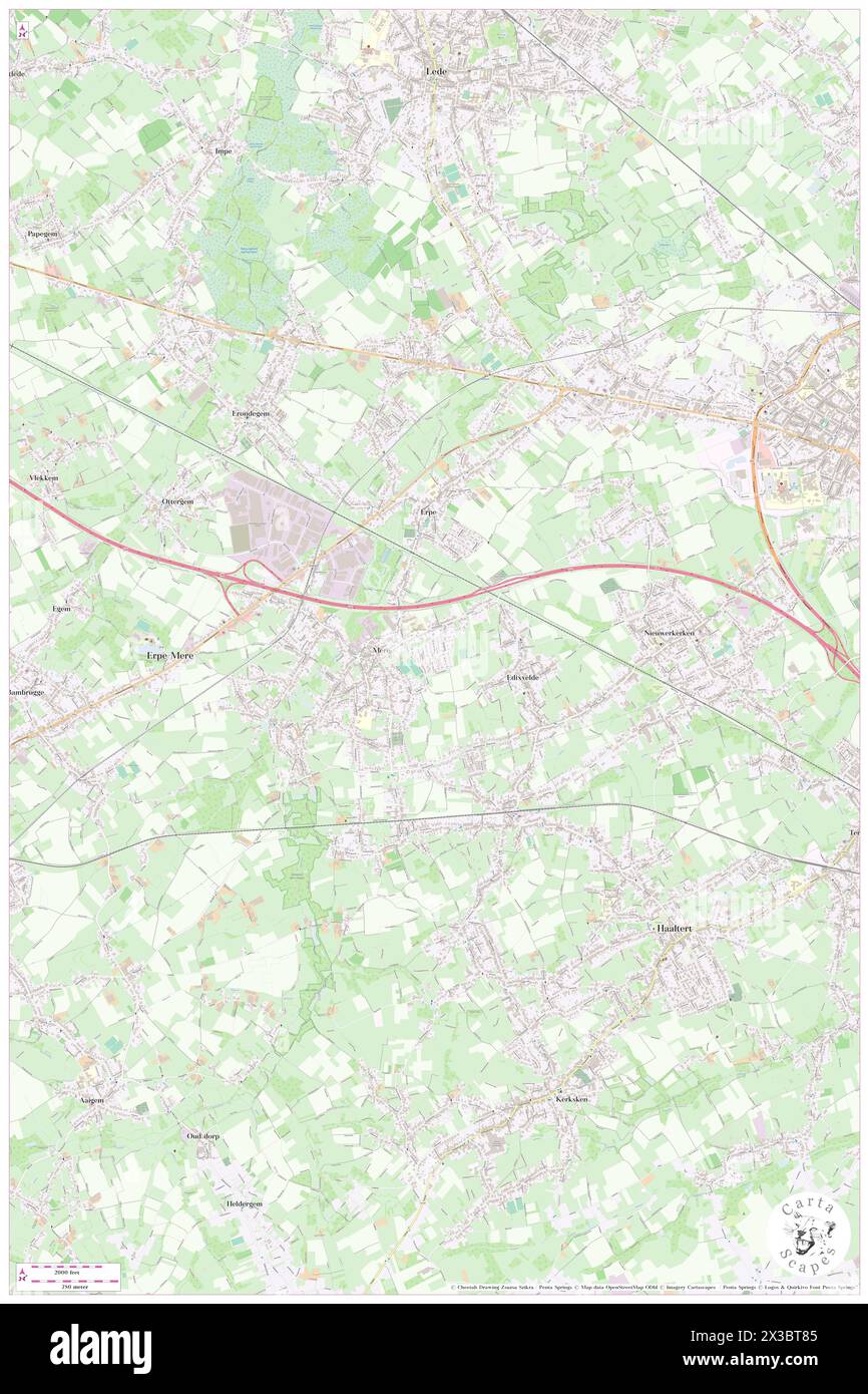 Groendal, Provincie Oost-Vlaanderen, BE, Belgium, Flanders, N 50 55' 22'', N 3 58' 38'', map, Cartascapes Map published in 2024. Explore Cartascapes, a map revealing Earth's diverse landscapes, cultures, and ecosystems. Journey through time and space, discovering the interconnectedness of our planet's past, present, and future. Stock Photo