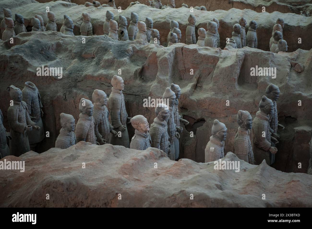 Terracotta warriors, china Stock Photo