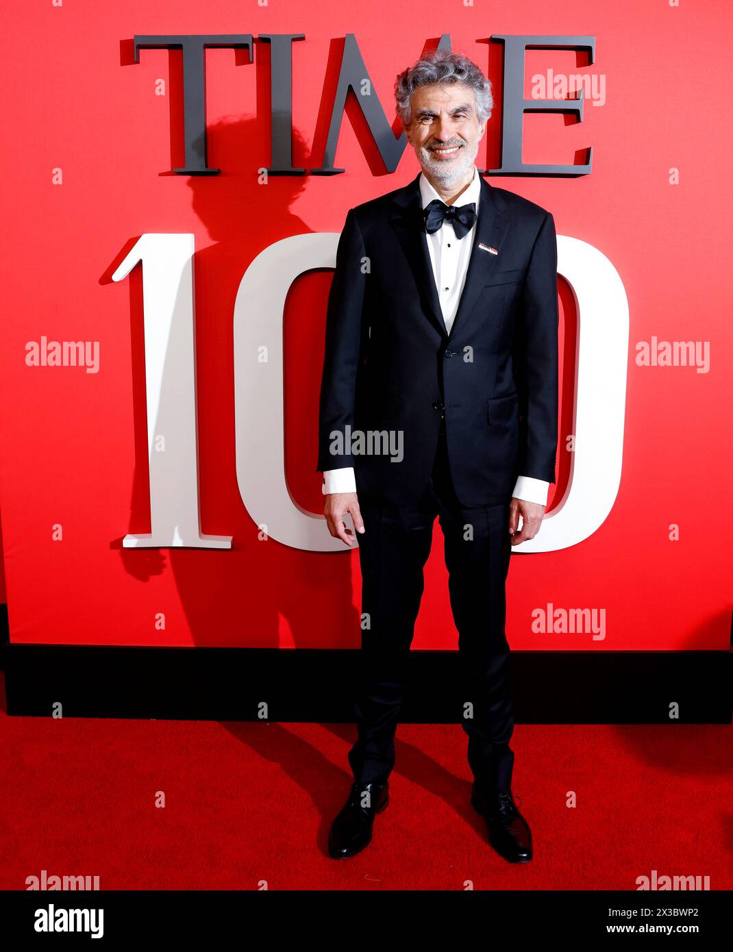 New York, United States. 25th Apr, 2024. Yoshua Bengio arrives on the