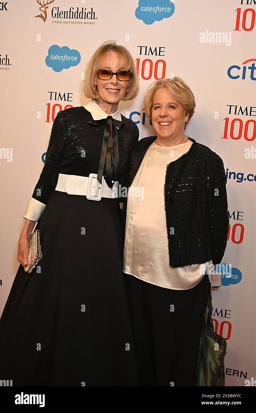 E. Jean Carroll and Roberta Kaplan attend the TIME 100 Gala celebrating ...