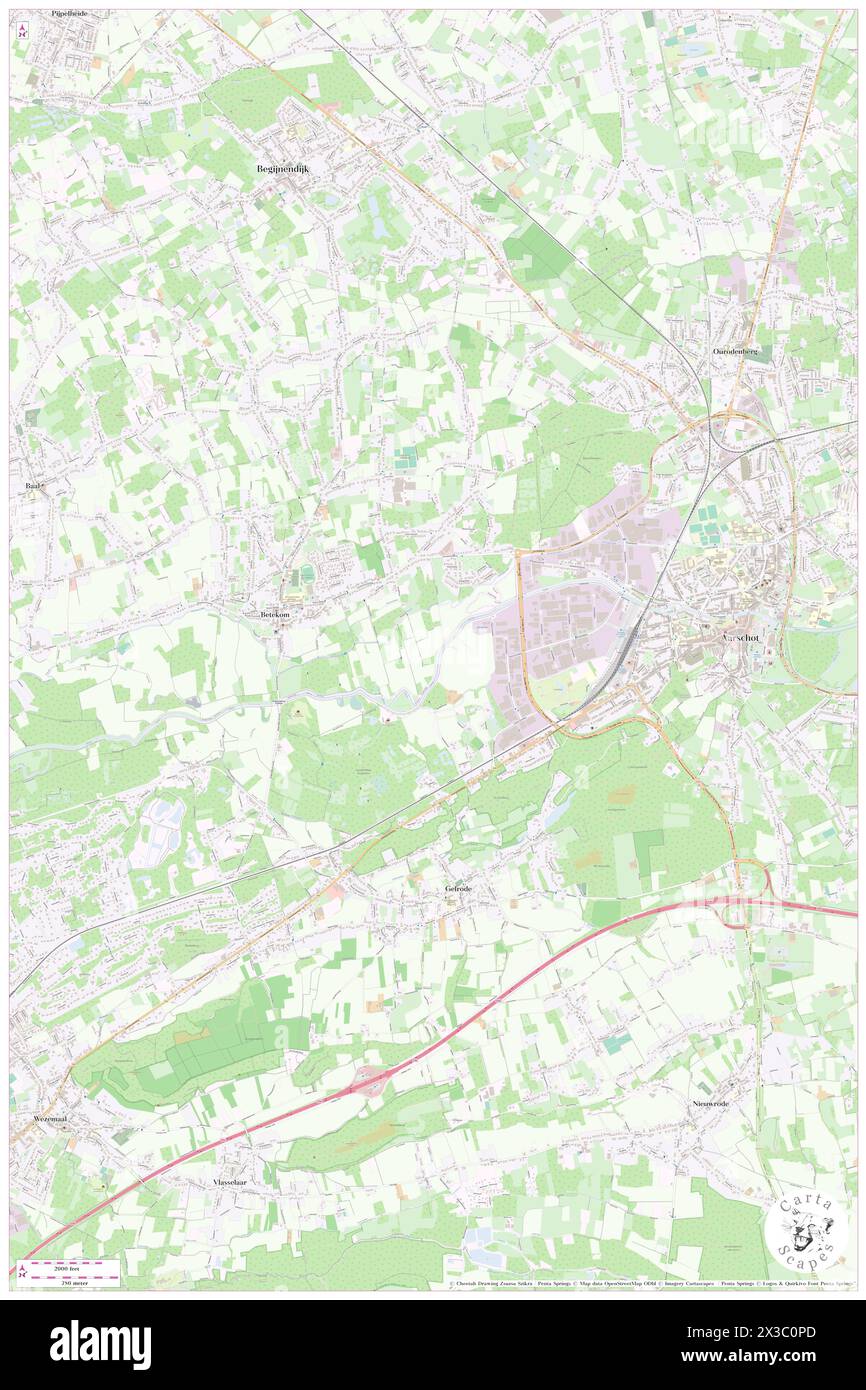 Nieuwland, Provincie Vlaams-Brabant, BE, Belgium, Flanders, N 50 58' 59'', N 4 47' 59'', map, Cartascapes Map published in 2024. Explore Cartascapes, a map revealing Earth's diverse landscapes, cultures, and ecosystems. Journey through time and space, discovering the interconnectedness of our planet's past, present, and future. Stock Photo