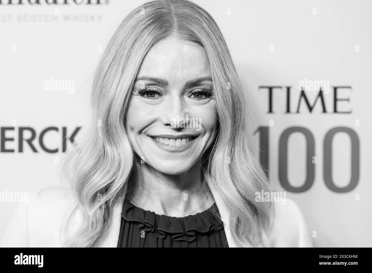 Kelly Ripa attends Time100 gala at Jaz at Lincoln Center in New York on