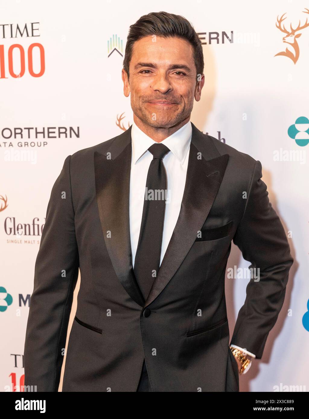 New York, New York, USA. 25th Apr, 2024. Mark Consuelos attends Time100 gala at Jaz at Lincoln Center in New York on April 25, 2024 (Credit Image: © Lev Radin/ZUMA Press Wire) EDITORIAL USAGE ONLY! Not for Commercial USAGE! Stock Photo