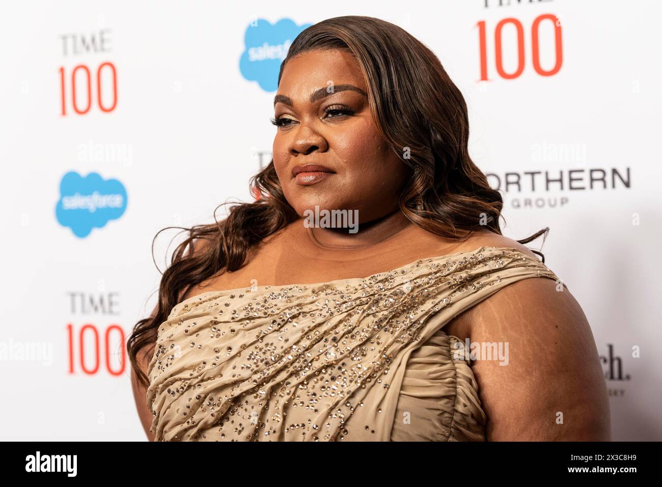 New York, New York, USA. 25th Apr, 2024. Da'Vine Joy Randolph attends Time100 gala at Jaz at Lincoln Center in New York on April 25, 2024 (Credit Image: © Lev Radin/ZUMA Press Wire) EDITORIAL USAGE ONLY! Not for Commercial USAGE! Stock Photo