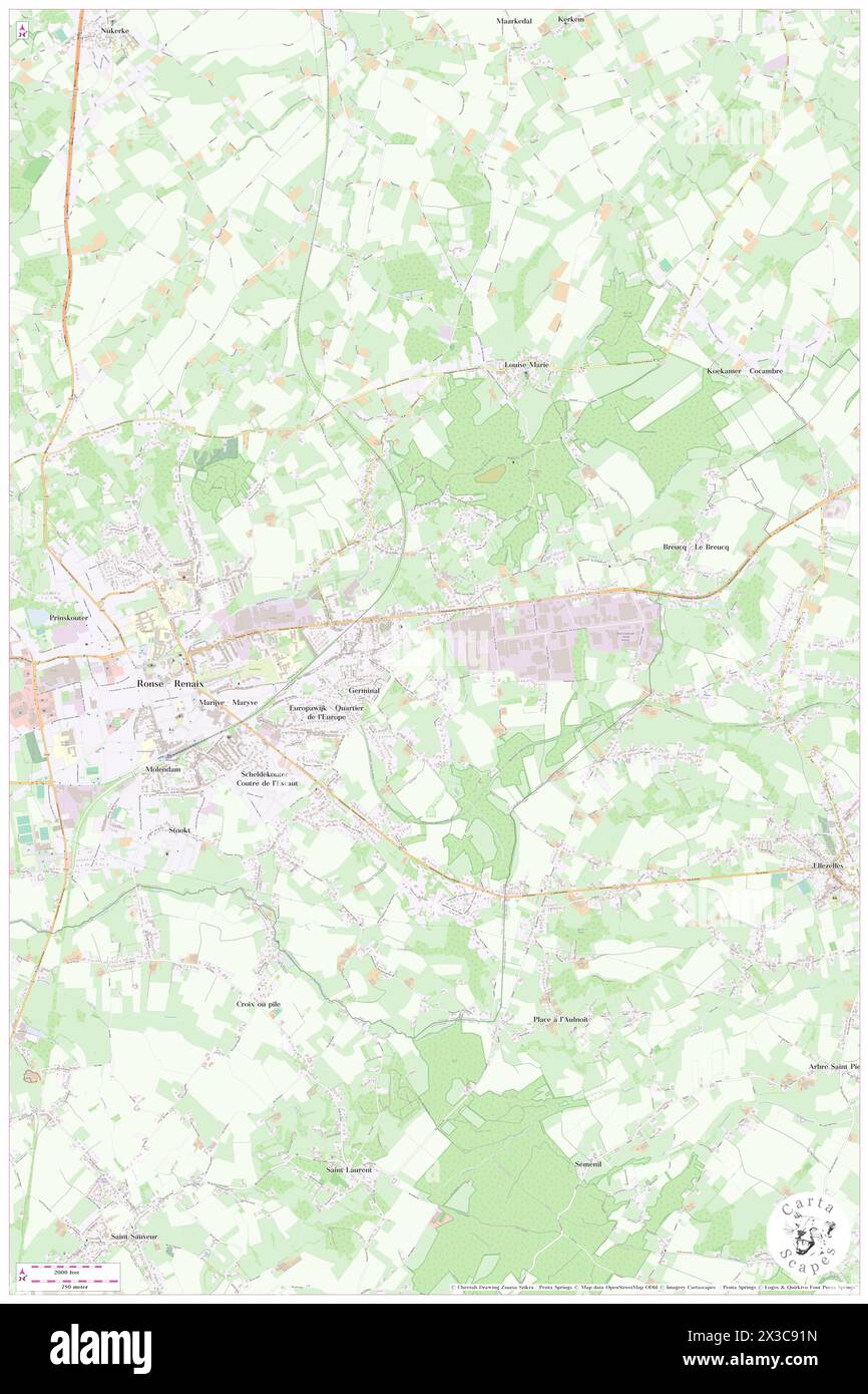 De Vloet, Provincie Oost-Vlaanderen, BE, Belgium, Flanders, N 50 45' 0'', N 3 37' 59'', map, Cartascapes Map published in 2024. Explore Cartascapes, a map revealing Earth's diverse landscapes, cultures, and ecosystems. Journey through time and space, discovering the interconnectedness of our planet's past, present, and future. Stock Photo