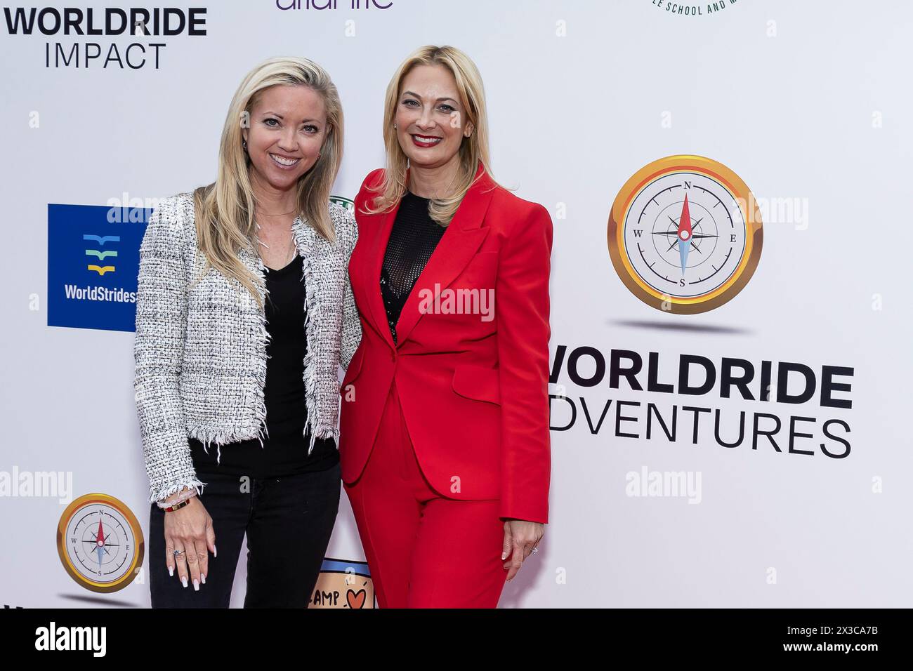 Los Angeles, USA. 25th Apr, 2024. Jessica Hawthorne and Jamee Natella