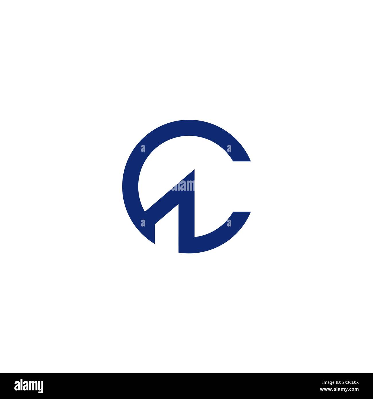 CN Logo Initial Suitable for Building Logo Stock Vector