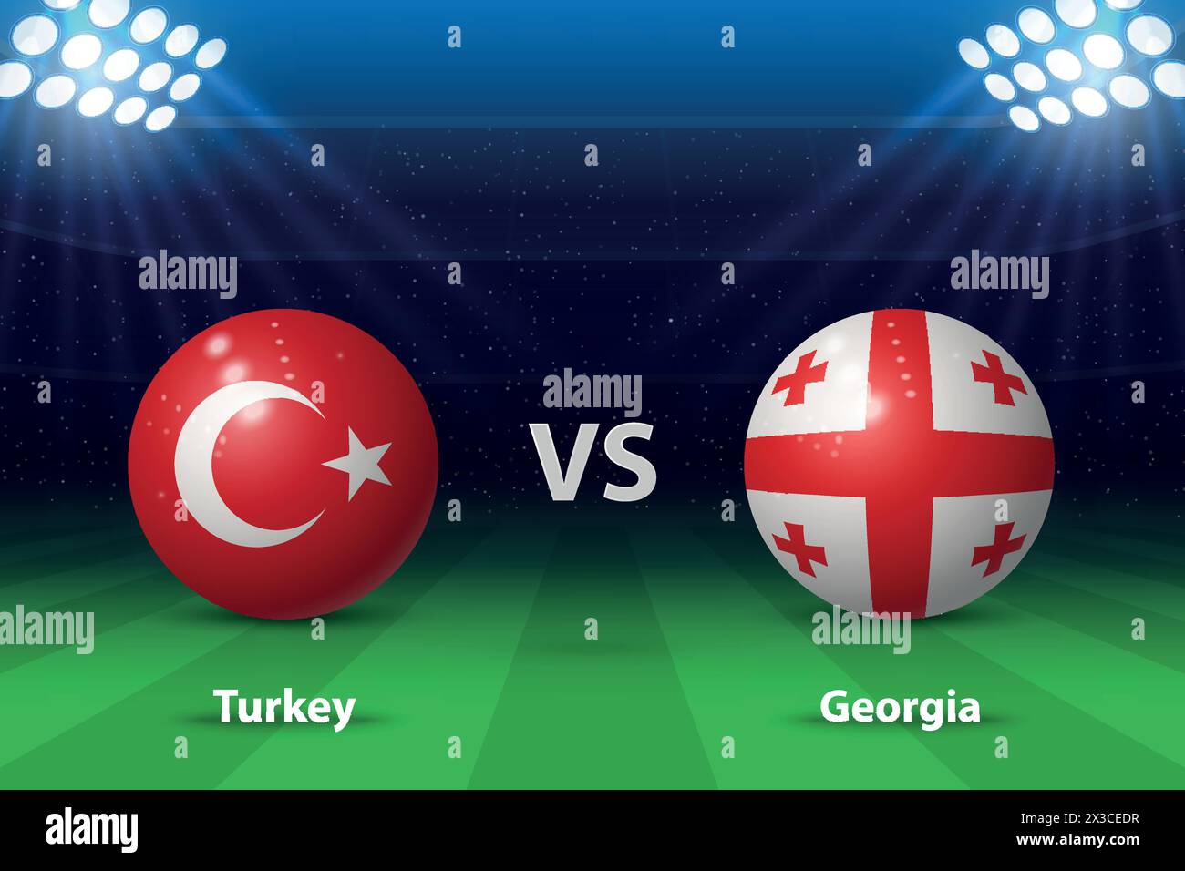 Turkey vs Europe football tournament 2024, Soccer scoreboard