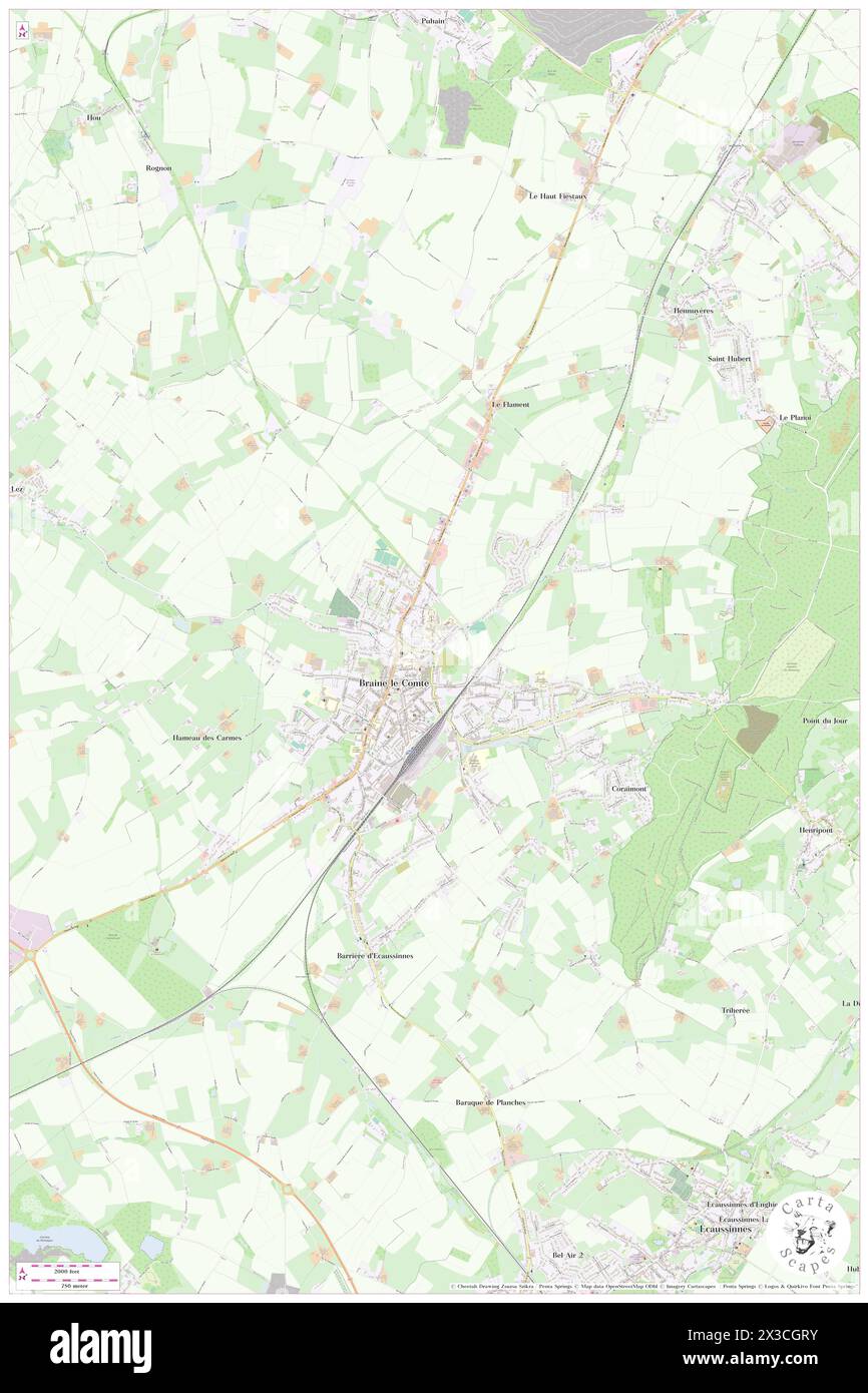 Ruisseau Sans Fond, Province du Hainaut, BE, Belgium, Wallonia, N 50 36' 46'', N 4 8' 27'', map, Cartascapes Map published in 2024. Explore Cartascapes, a map revealing Earth's diverse landscapes, cultures, and ecosystems. Journey through time and space, discovering the interconnectedness of our planet's past, present, and future. Stock Photo