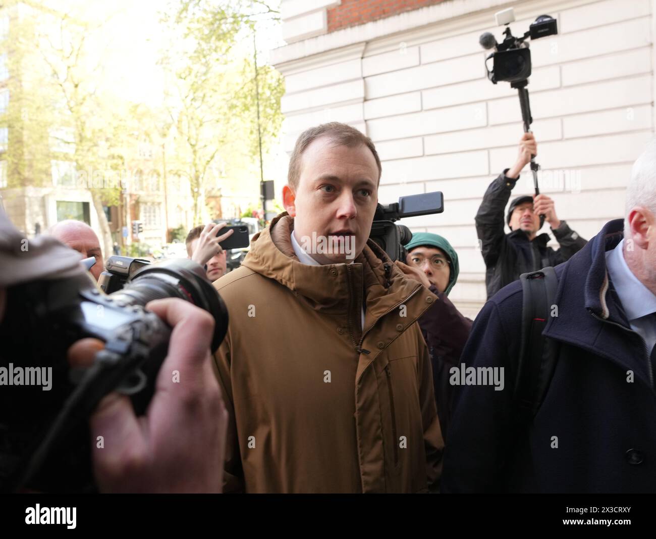 Christopher Berry arrives at Westminster Magistrates' Court, central ...