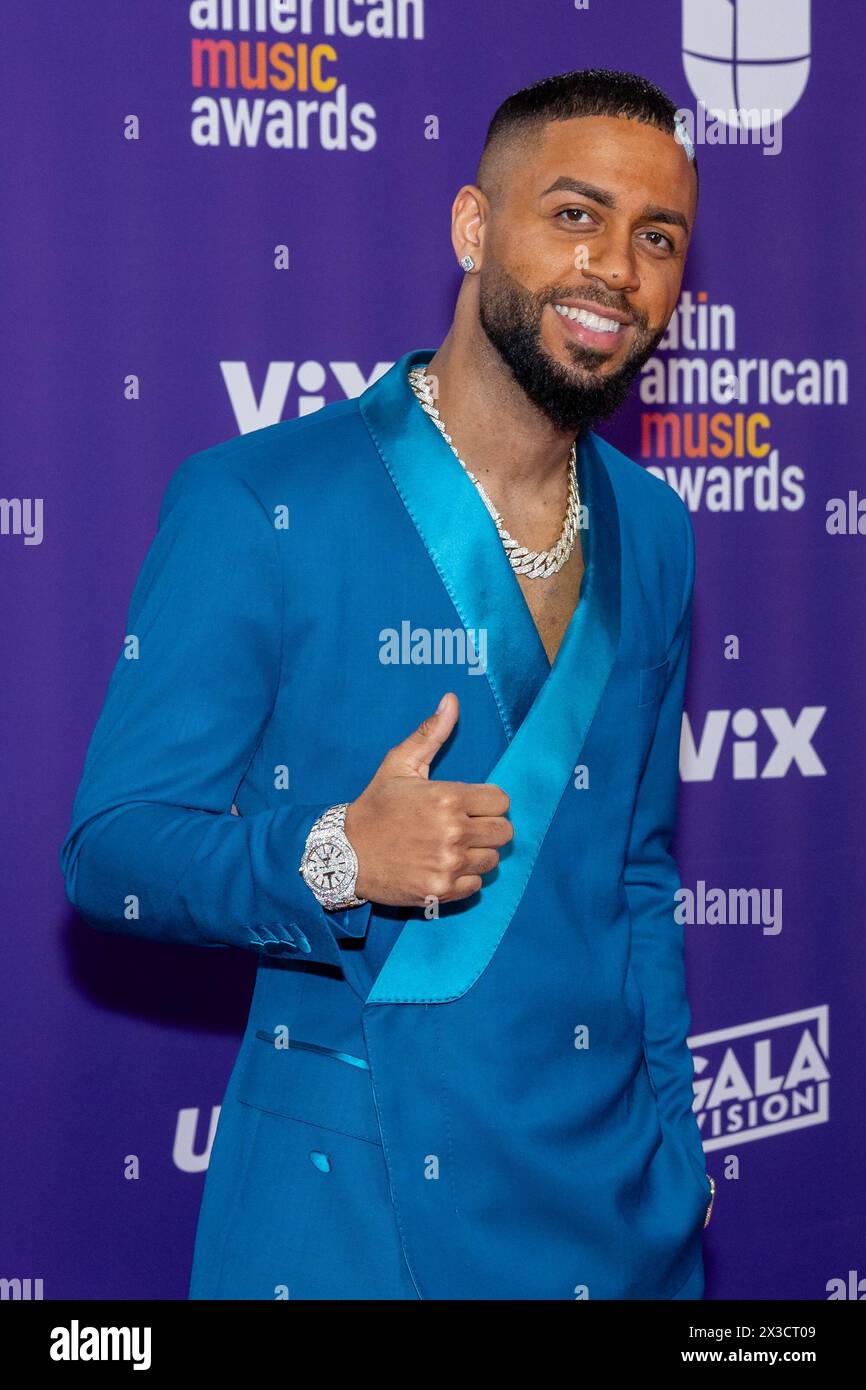 Las Vegas, USA. 25th Apr, 2024. DJ Adoni attends the 2024 Latin