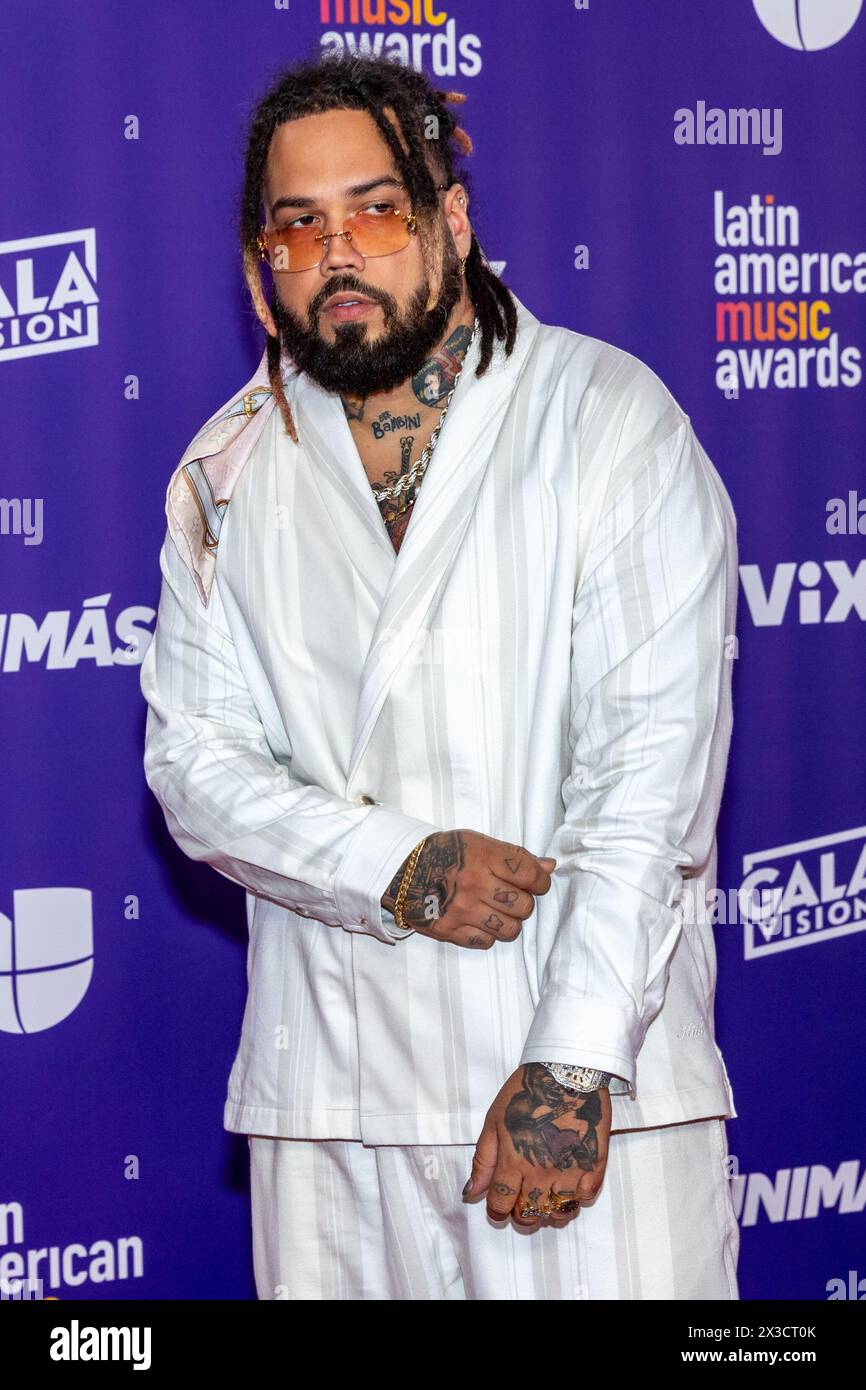 Las Vegas, USA. 25th Apr, 2024. Brray attends the 2024 Latin American ...