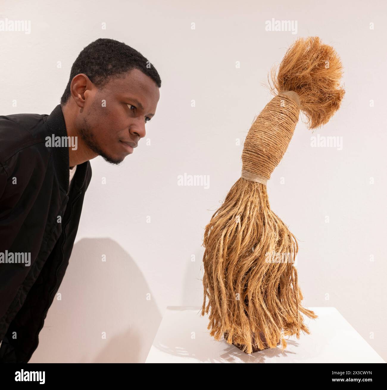 The Rope Artist October Gallery, London, UK. 26th April, 2024. Twist, the second solo ...