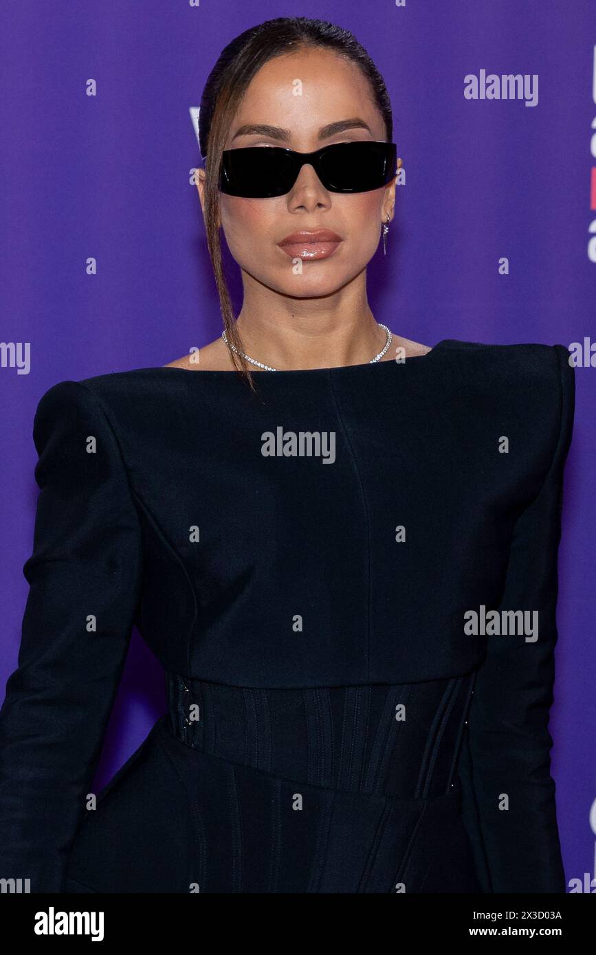 Las Vegas, USA. 25th Apr, 2024. Anitta attends the 2024 Latin American