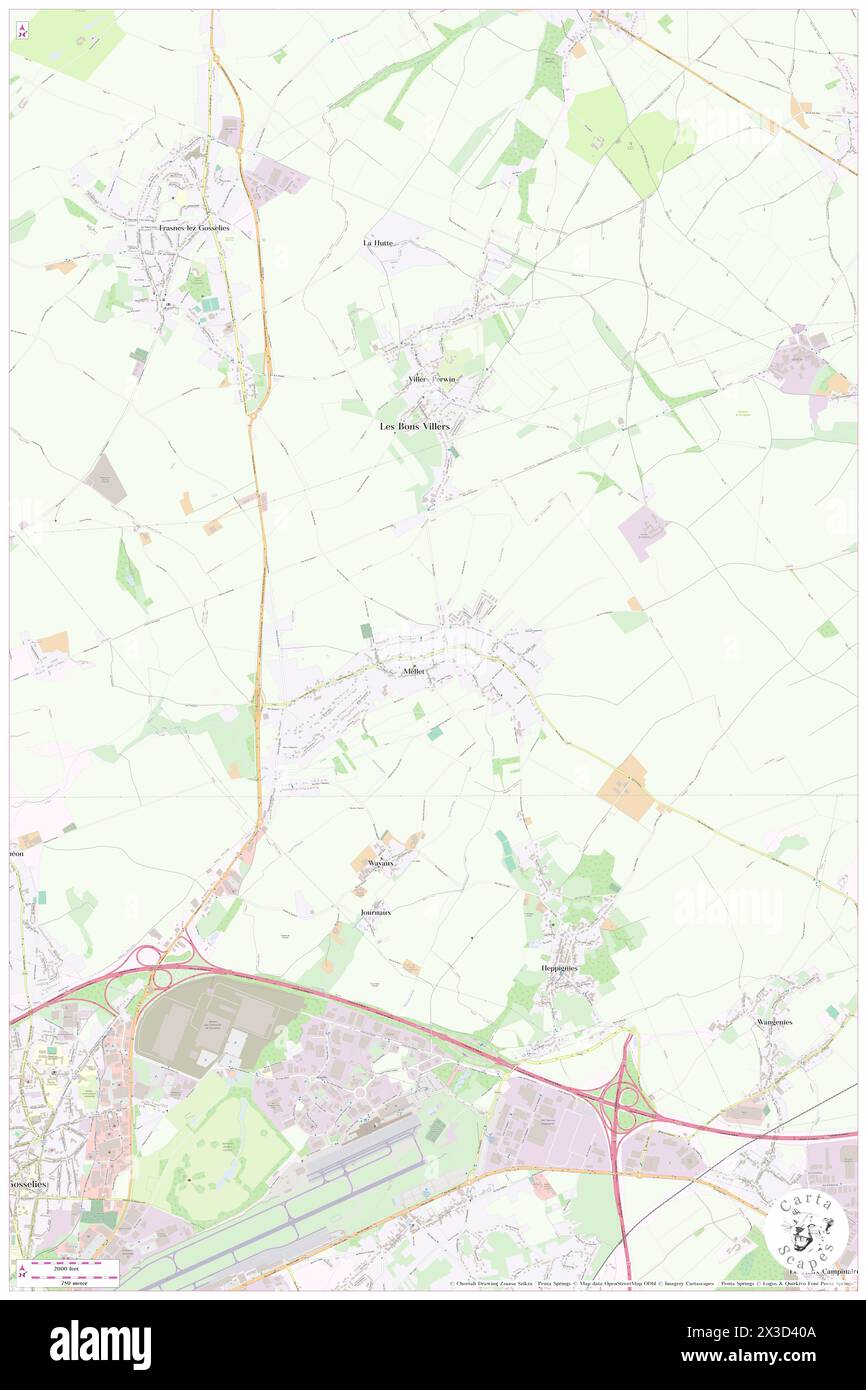 Mellet, Province du Hainaut, BE, Belgium, Wallonia, N 50 30' 20'', N 4 28' 42'', map, Cartascapes Map published in 2024. Explore Cartascapes, a map revealing Earth's diverse landscapes, cultures, and ecosystems. Journey through time and space, discovering the interconnectedness of our planet's past, present, and future. Stock Photo