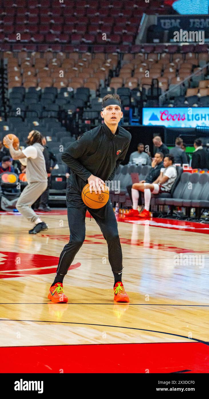 Miami Heats Player Tyler Herro Stock Photo