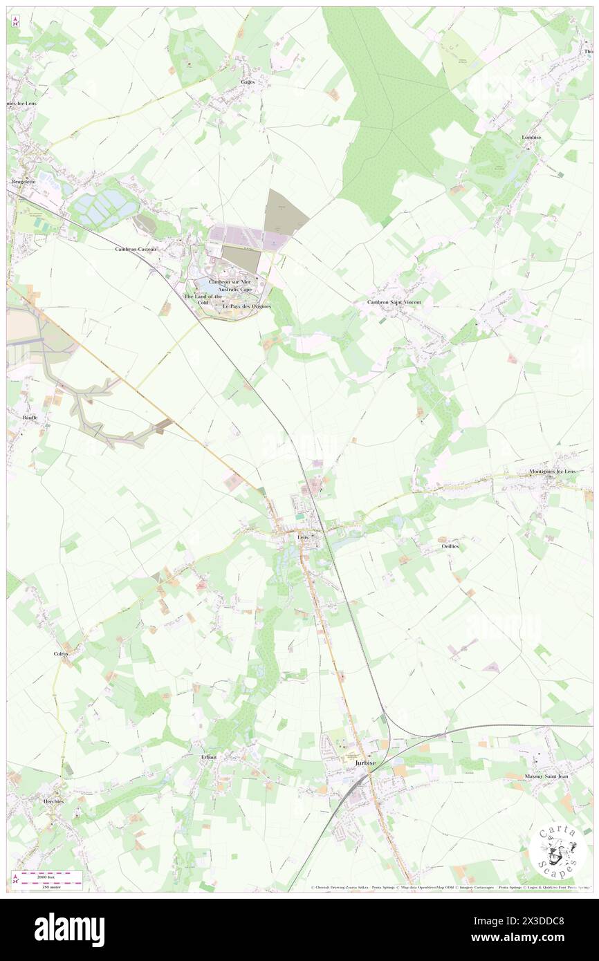 Ferme de la Haie, Province du Hainaut, BE, Belgium, Wallonia, N 50 34' 0'', N 3 53' 59'', map, Cartascapes Map published in 2024. Explore Cartascapes, a map revealing Earth's diverse landscapes, cultures, and ecosystems. Journey through time and space, discovering the interconnectedness of our planet's past, present, and future. Stock Photo