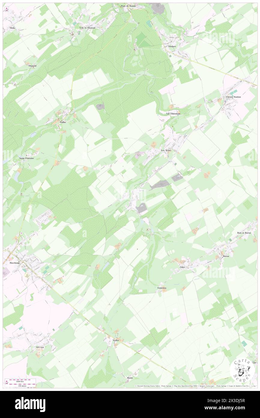 Petit Avin, Province de Liège, BE, Belgium, Wallonia, N 50 24' 14'', N 5 17' 6'', map, Cartascapes Map published in 2024. Explore Cartascapes, a map revealing Earth's diverse landscapes, cultures, and ecosystems. Journey through time and space, discovering the interconnectedness of our planet's past, present, and future. Stock Photo