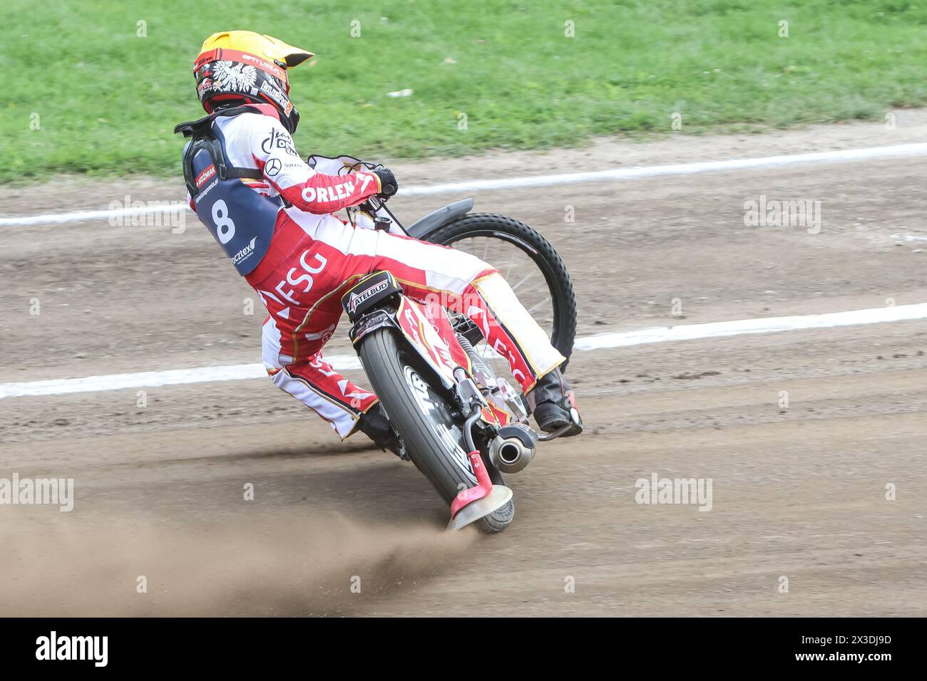2023.10.01 Opole, Poland, speedway Reall European Pairs Speedway Championship op: Szymon Wozniak Stock Photo