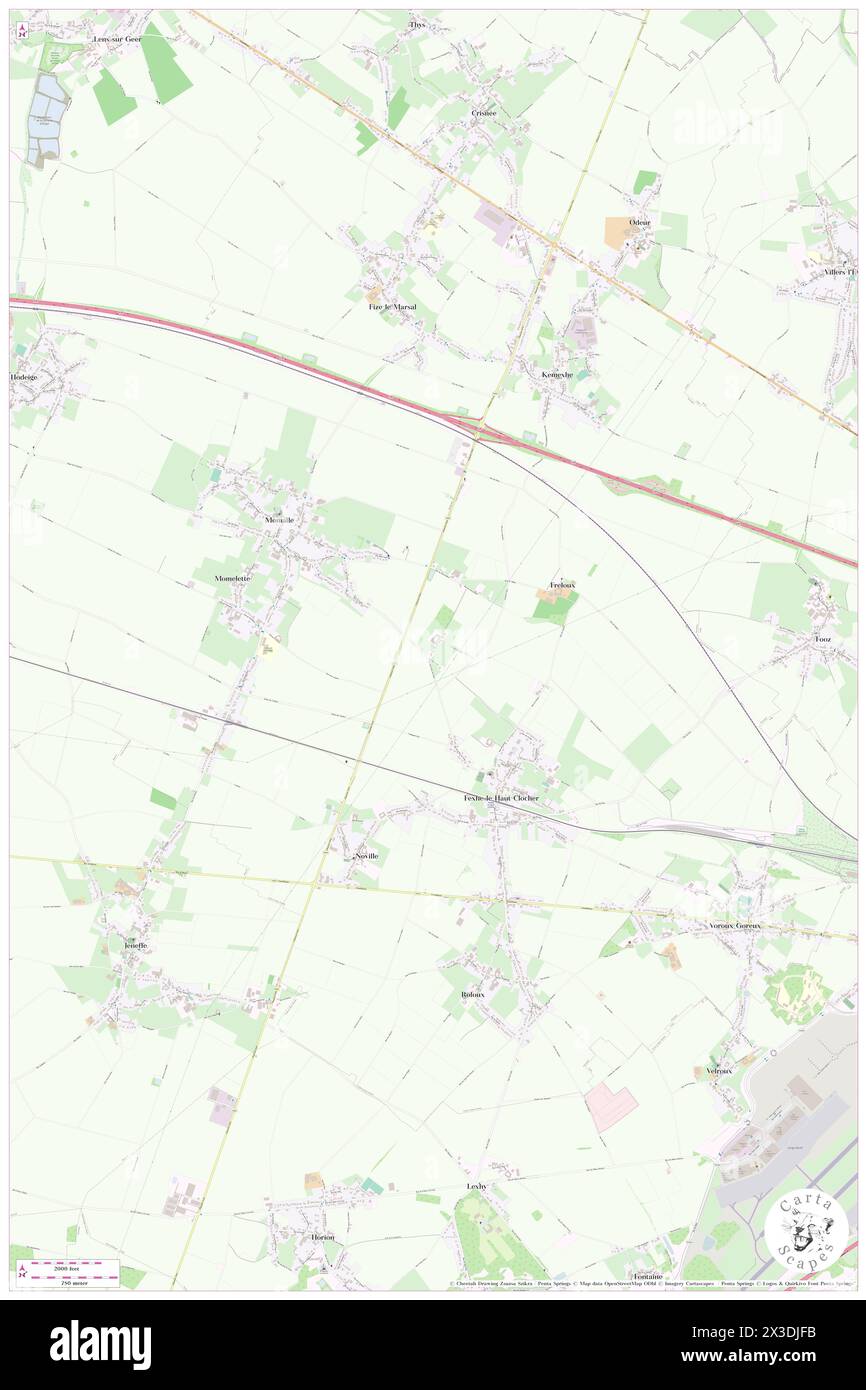Streel, Province de Liège, BE, Belgium, Wallonia, N 50 40' 31'', N 5 23' 28'', map, Cartascapes Map published in 2024. Explore Cartascapes, a map revealing Earth's diverse landscapes, cultures, and ecosystems. Journey through time and space, discovering the interconnectedness of our planet's past, present, and future. Stock Photo