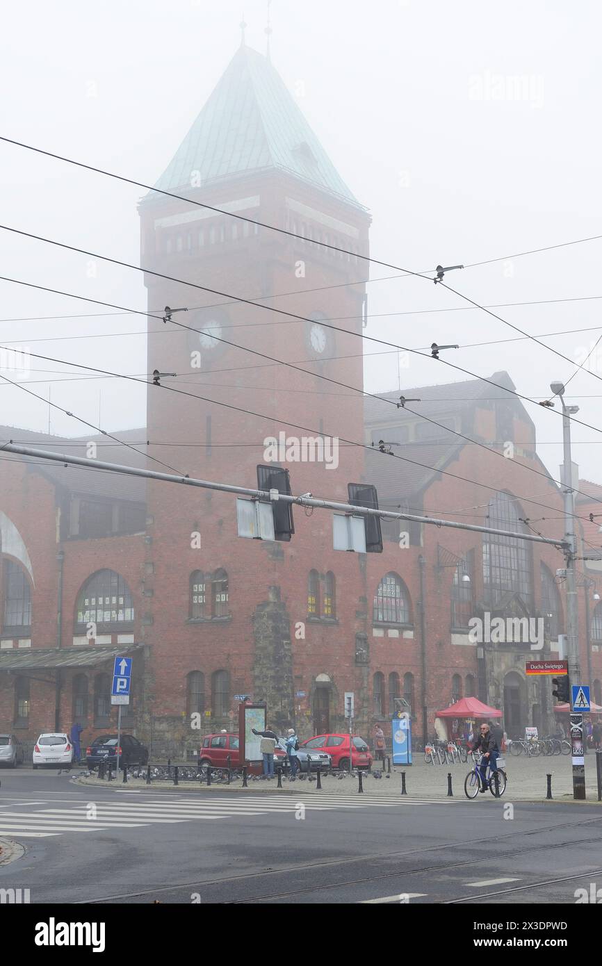 Wroclaw, Dolny Slask, Polska, Hala Targowa, travel, architecture, old town, Stock Photo