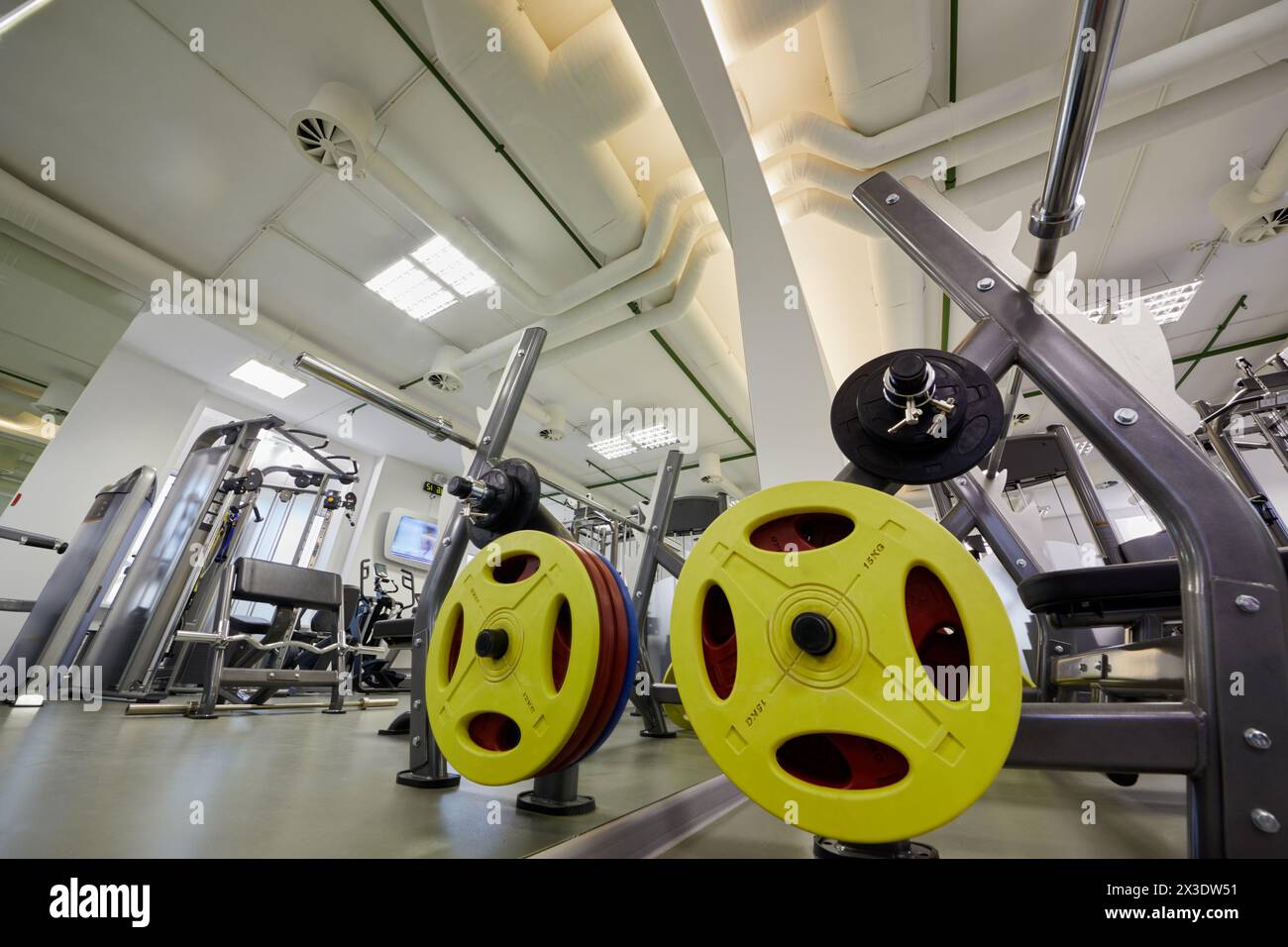 Exercise room machines hi-res stock photography and images - Alamy