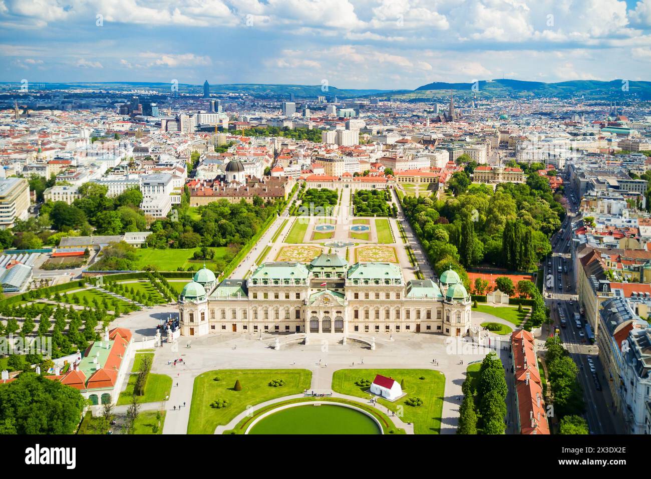 Belvedere Palace Aerial Panoramic View Belvedere Palace Is A Historic belvedere-palace-aerial-panoramic-view-belvedere-palace-is-a-historic