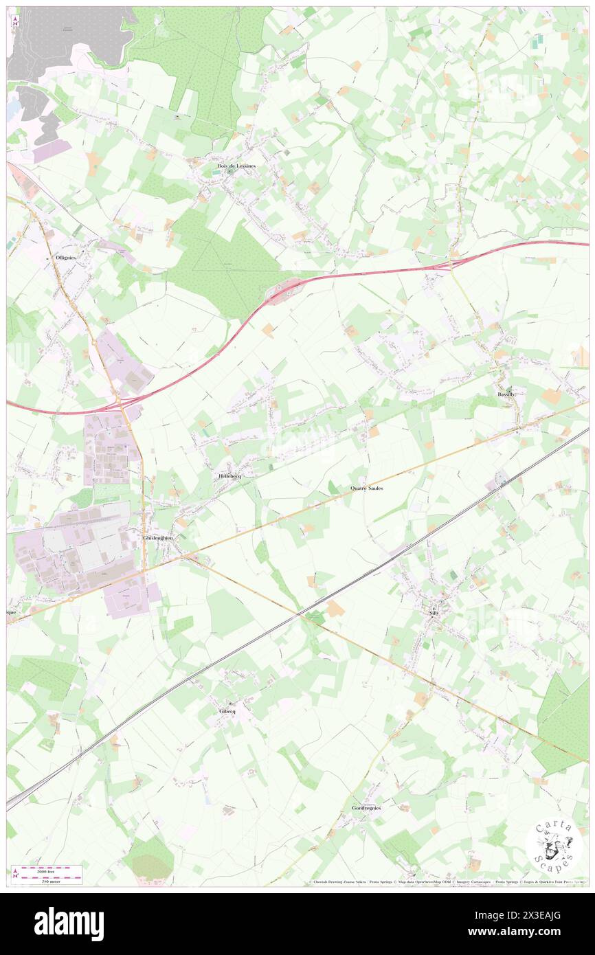 Ferme de la Wastinne, Province du Hainaut, BE, Belgium, Wallonia, N 50 40' 0'', N 3 53' 59'', map, Cartascapes Map published in 2024. Explore Cartascapes, a map revealing Earth's diverse landscapes, cultures, and ecosystems. Journey through time and space, discovering the interconnectedness of our planet's past, present, and future. Stock Photo