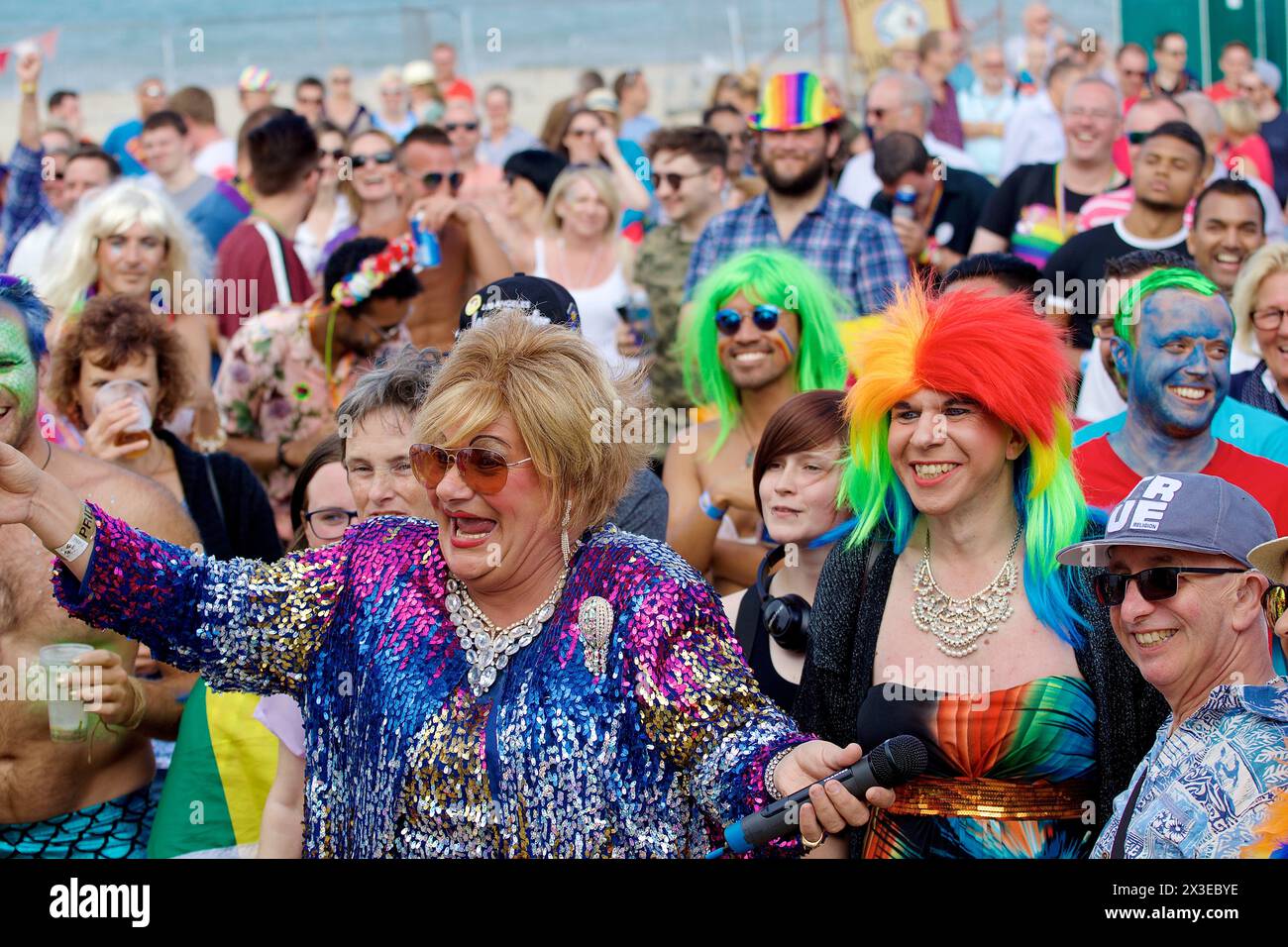 Brighton Drag Queen Miss Jason actor, comedian, drag artist, pantomime