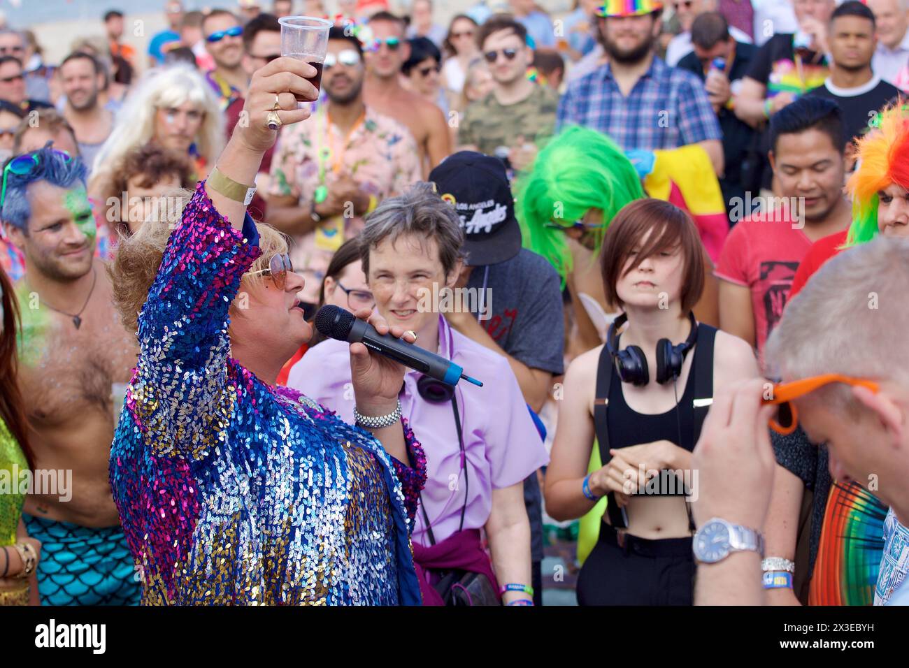 Brighton Drag Queen Miss Jason actor, comedian, drag artist, pantomime
