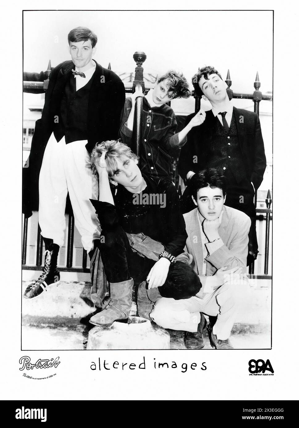 Altered Images - Vintage music label promotional picture - Photographer ...