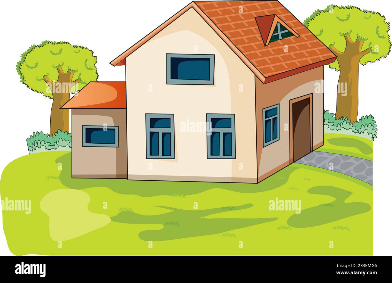 Home vector illustration Stock Vector Image & Art - Alamy