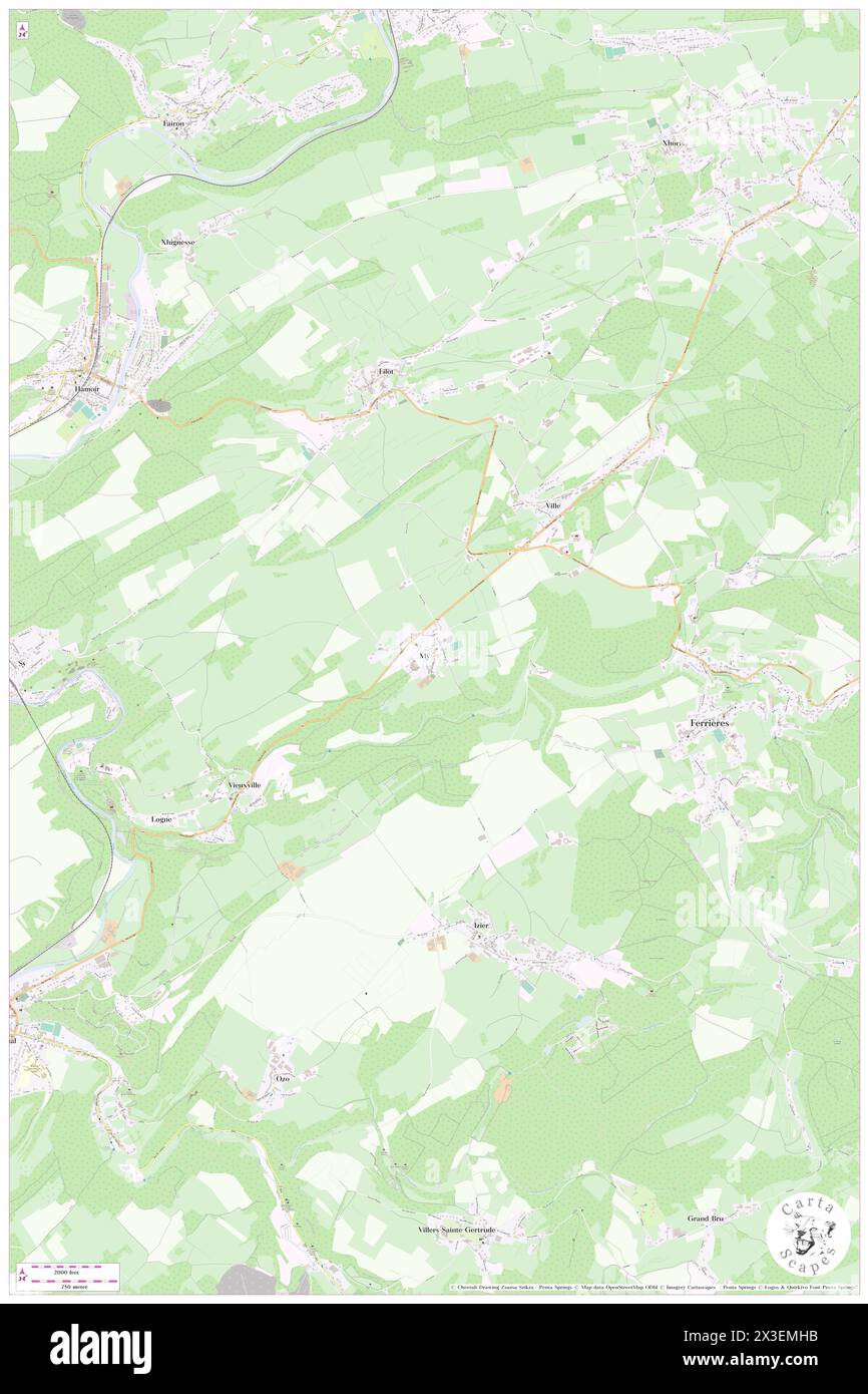 My, Province de Liège, BE, Belgium, Wallonia, N 50 24' 20'', N 5 34' 25'', map, Cartascapes Map published in 2024. Explore Cartascapes, a map revealing Earth's diverse landscapes, cultures, and ecosystems. Journey through time and space, discovering the interconnectedness of our planet's past, present, and future. Stock Photo