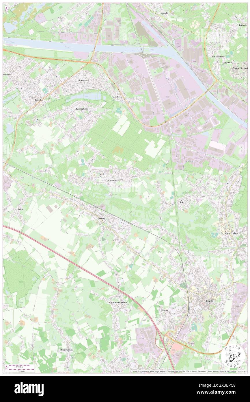 Sint-Martensgracht, Province de Liège, BE, Belgium, Wallonia, N 50 53' 59'', N 5 28' 59'', map, Cartascapes Map published in 2024. Explore Cartascapes, a map revealing Earth's diverse landscapes, cultures, and ecosystems. Journey through time and space, discovering the interconnectedness of our planet's past, present, and future. Stock Photo