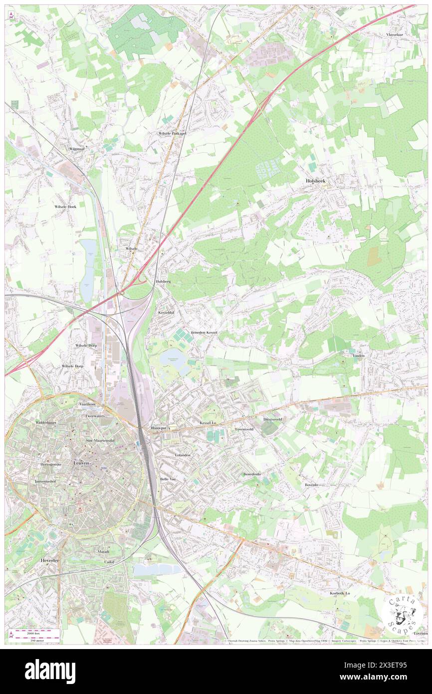 Abdijbeek, Provincie Vlaams-Brabant, BE, Belgium, Flanders, N 50 53' 59'', N 4 43' 59'', map, Cartascapes Map published in 2024. Explore Cartascapes, a map revealing Earth's diverse landscapes, cultures, and ecosystems. Journey through time and space, discovering the interconnectedness of our planet's past, present, and future. Stock Photo