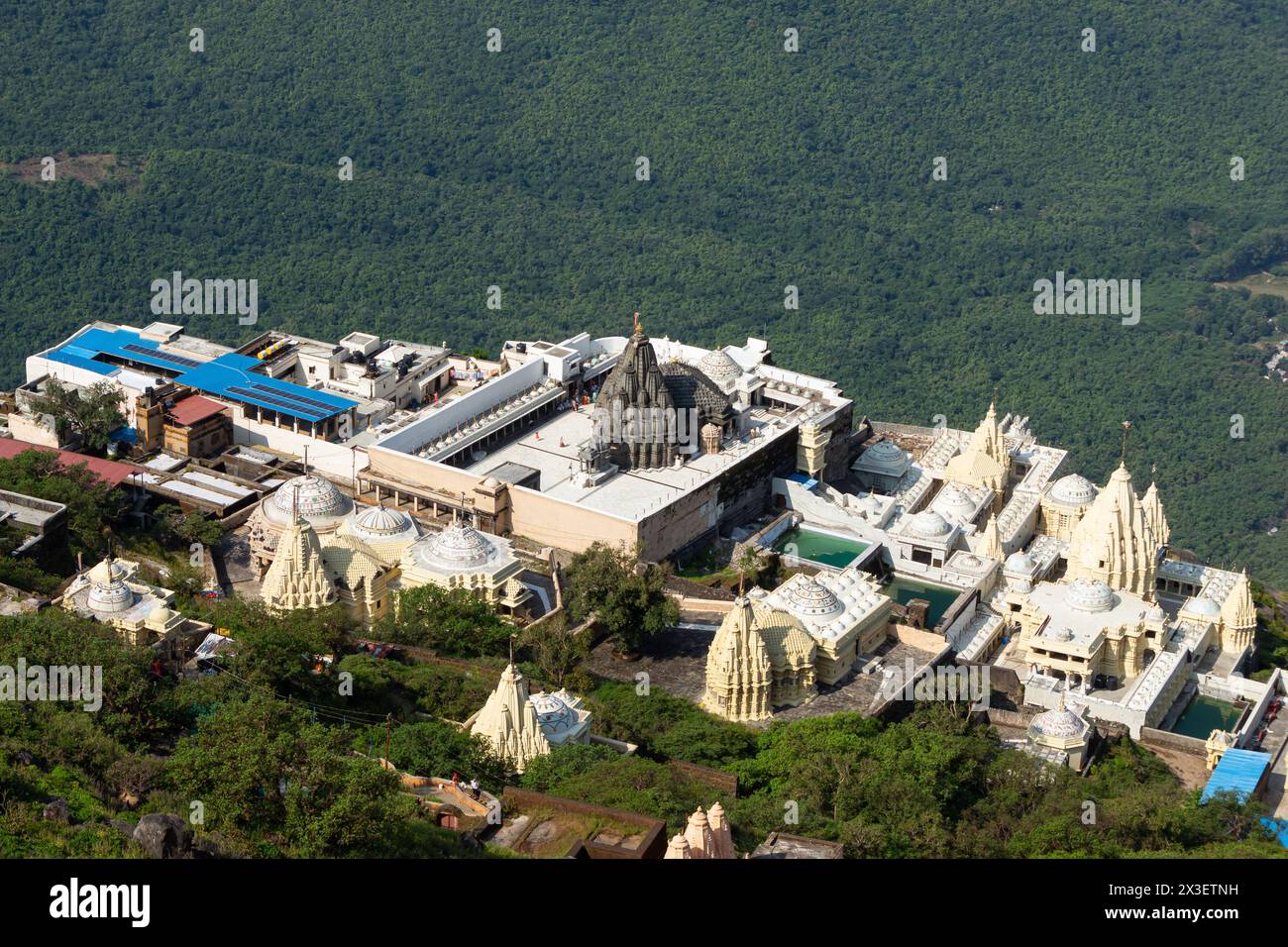 Beautiful Top View of Girnar Neminath Shwetambar Jain Tirth, Jain ...