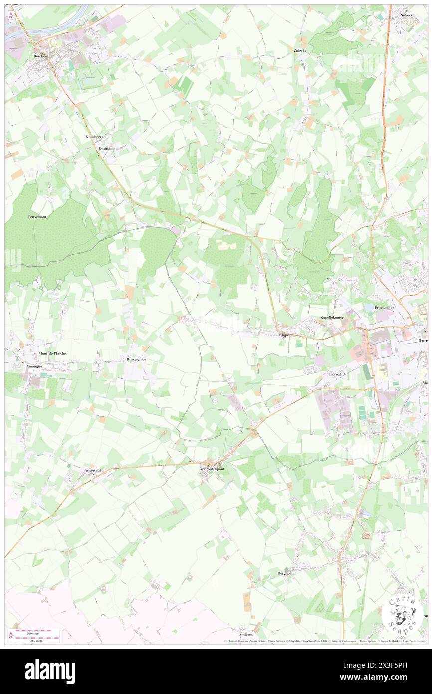 Sommerij, Provincie Oost-Vlaanderen, BE, Belgium, Flanders, N 50 45' 0'', N 3 32' 59'', map, Cartascapes Map published in 2024. Explore Cartascapes, a map revealing Earth's diverse landscapes, cultures, and ecosystems. Journey through time and space, discovering the interconnectedness of our planet's past, present, and future. Stock Photo