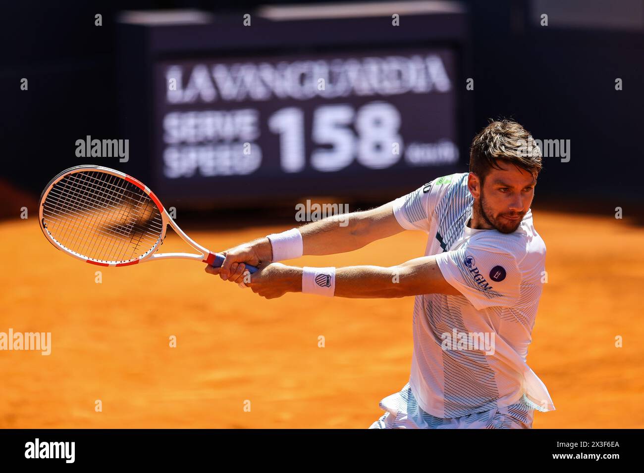 Barcelona, Spain. April 19th, 2024. Tennis player Cameron Norrie seen