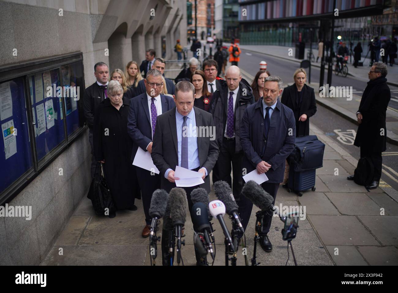 Andrew Wails the brother of Reading terror attack victim Dr David Wails ...
