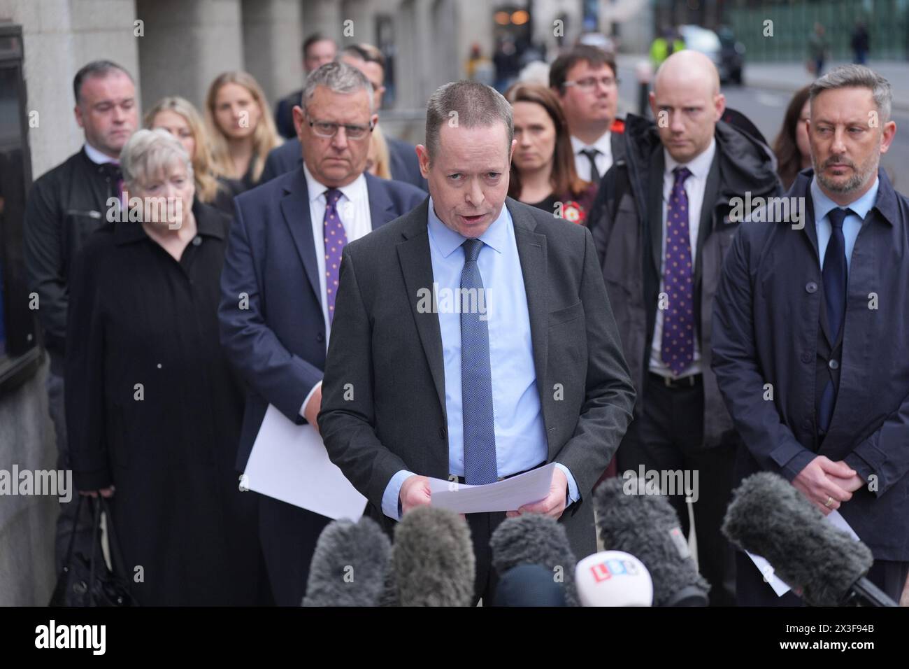 Andrew Wails the brother of Reading terror attack victim Dr David Wails ...